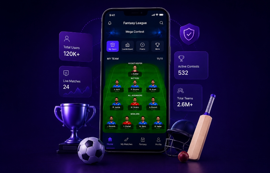 Hire fantasy sports app developers