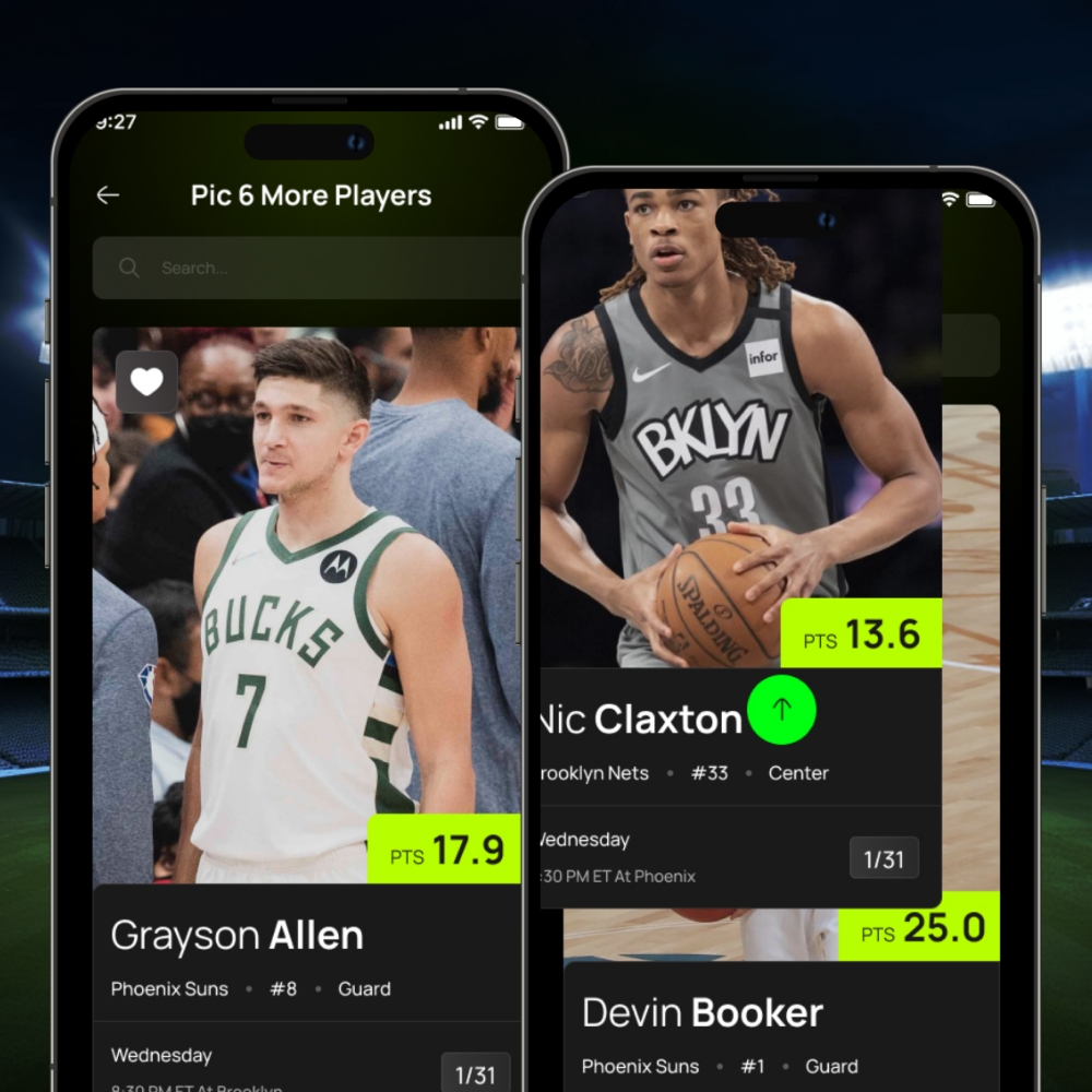 PickVerse fantasy sports player picks app portfolio
