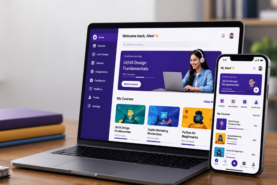 Custom eLearning app consultation for EdTech startups